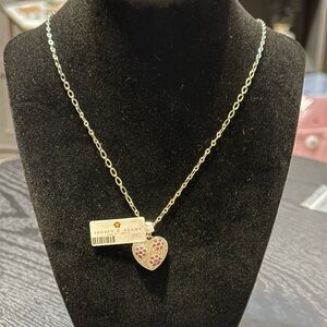 Lauren G Adams Heart Pendant Necklace